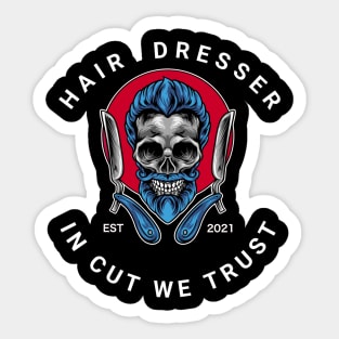 Hair Dresser Sticker